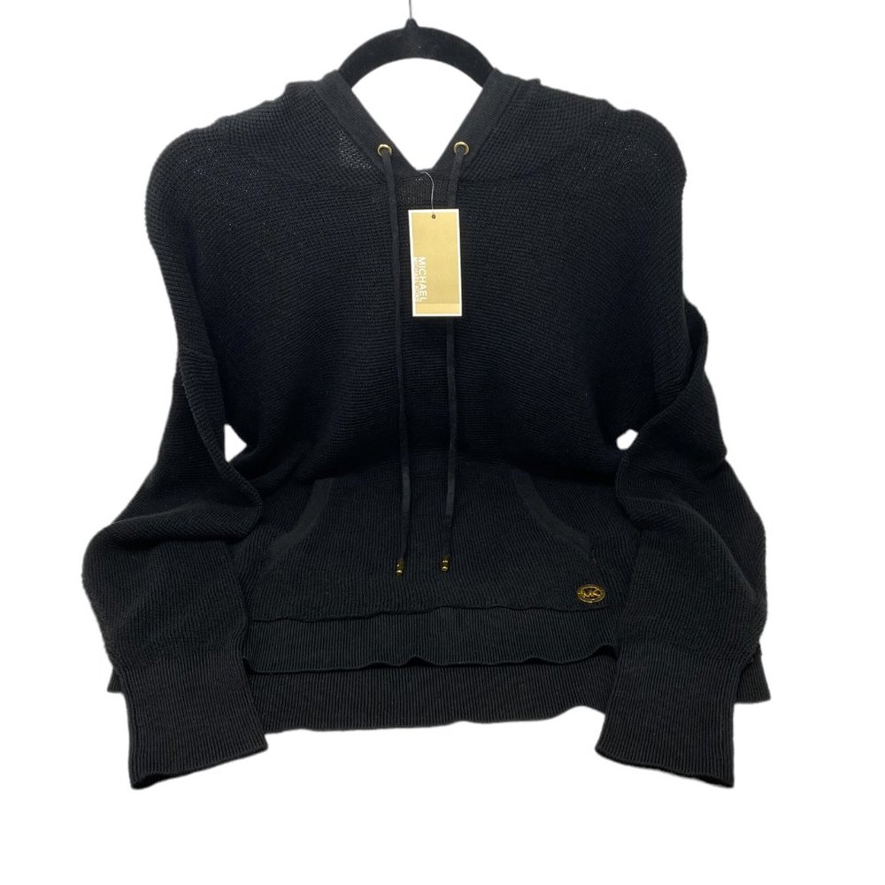 MICHAEL KORS  Waffle Knit Hoodie - Picture 2 of 6